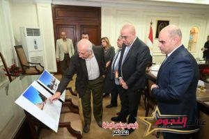 وزير الإسكان يستعرض التصميمات الداخلية للفنادق بمشروع تطوير موقع التجلى الأعظم بمدينة سانت كاترين
