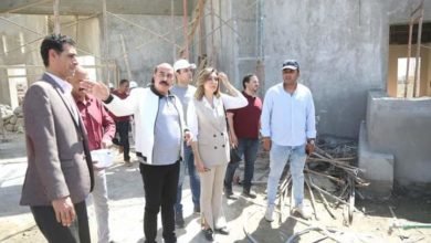وزيرة الثقافة ومحافظ أسوان يتفقدان أعمال إنشاء وتطوير قصر "ثقافة أسوان" ومكتبة "مصر العامة"