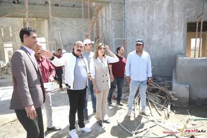 وزيرة الثقافة ومحافظ أسوان يتفقدان أعمال إنشاء وتطوير قصر "ثقافة أسوان" ومكتبة "مصر العامة"