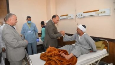 محافظ أسيوط يتفقد مستشفى المبرة للتأمين الصحي وأعمال تطوير المبنى الملحق بها الجاري تنفيذه بتكلفة 92.7 مليون جنيه