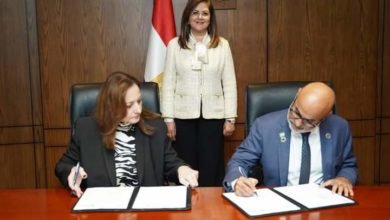 السعيد تشهد مراسم توقيع مذكرة تفاهم بین المعهد القومي للحوكمة والتنمية المستدامة