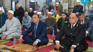 محافظ الإسكندرية يهنئ سيادة الرئيس بمناسبة الاحتفال بليلة النصف من شعبان