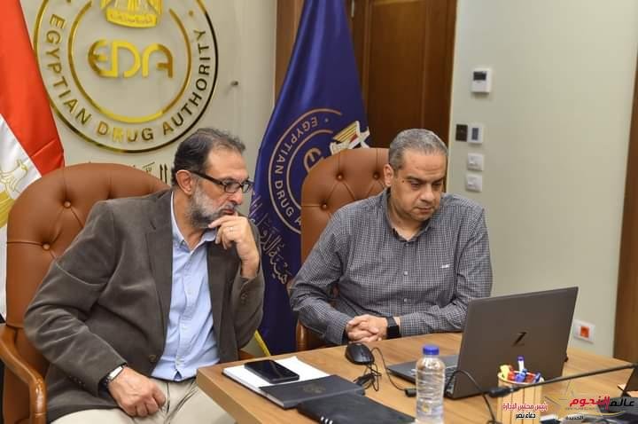 هيئة الدواء تبحث سبل التعاون مع نظيرتها النيجيرية بمشاركة القومية لسلامة الغذاء