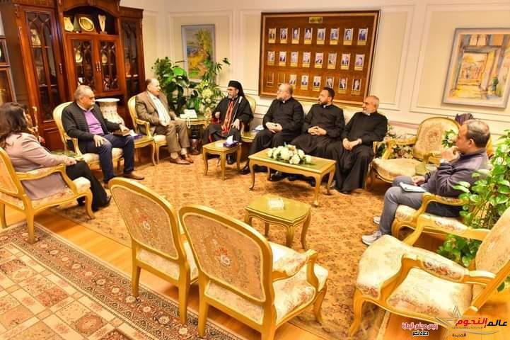 محافظ أسيوط يستقبل مطران الأقباط الكاثوليك لبحث أوجه التعاون في مختلف المجالات التنموية