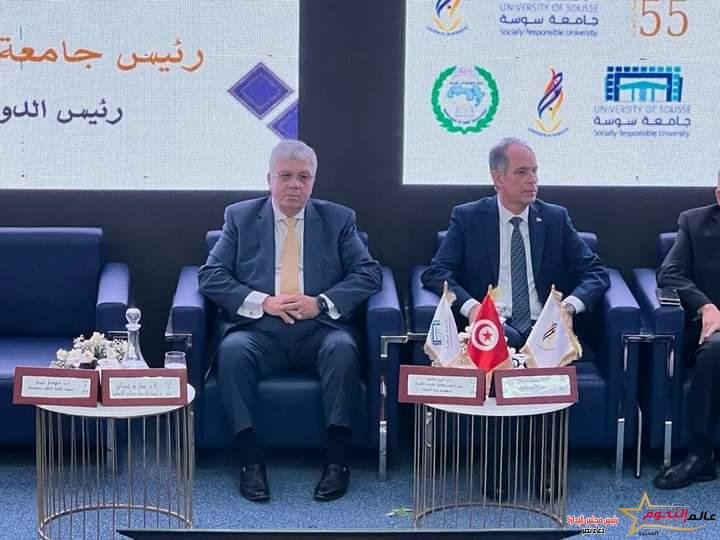 وزير التعليم العالي يلقي كلمة بالمؤتمر العام لاتحاد الجامعات العربية في دورته الخامسة والخمسين