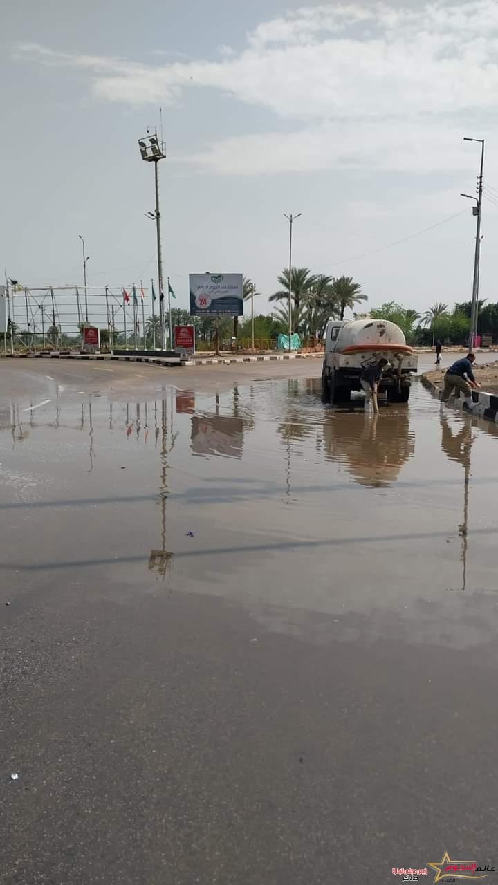 محافظ الفيوم يتابع أعمال رفع تجمعات مياة الأمطار بمراكز المحافظة 2 محافظ الفيوم يتابع أعمال رفع تجمعات مياة الأمطار بمراكز المحافظة