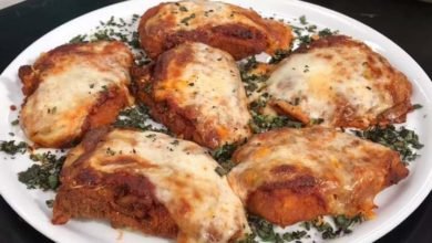 سمك فيليه بالجبنة والبابريكا ... مقدم من: مطبخ عالم النجوم