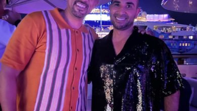 أحمد سعد يشارك متابعيه بفيديو مع "ويل سميت" على أنغام أغانيه