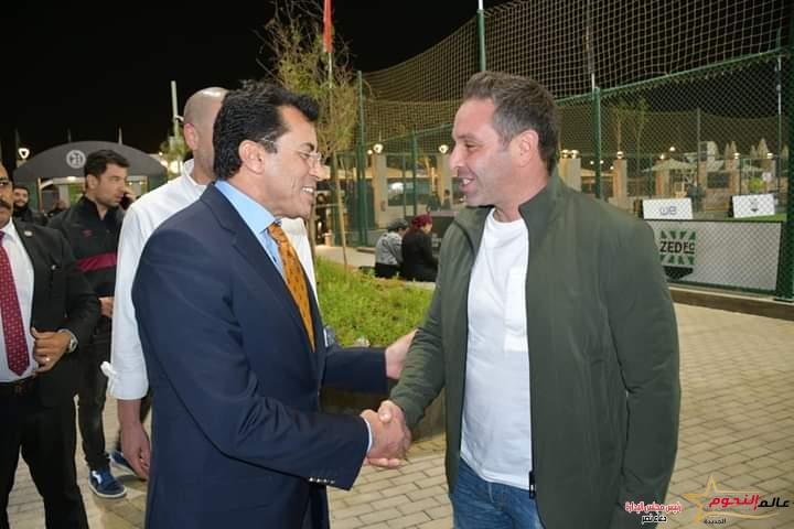 وزير الشباب والرياضة يشهد افتتاح بطولة زد الدولية الأولي للشباب