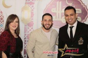 محمود الليثى يشعل أحدى الخيم الرمضانية بأجمل أغنياته … صور