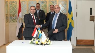 د. السبكي و "سفير السويد" يشهدان توقيع مذكرة تفاهم لإنشاء أكاديمية EHA GETINGE ACADEMY للتدريب التقني