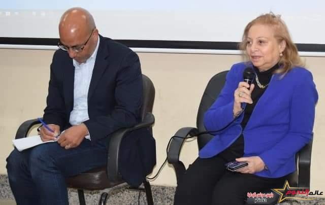 ألسن الجامعة المصرية الروسية تعقد ندوة مع المركز البريطانى