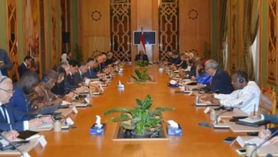 وزير الخارجية يلتقي مع سفراء الدول الأعضاء بمنظمة التعاون الإسلامي