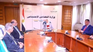 القباج تشهد توقيع بروتوكول تعاون بين التضامن الاجتماعي وحزب "مستقبل وطن" 