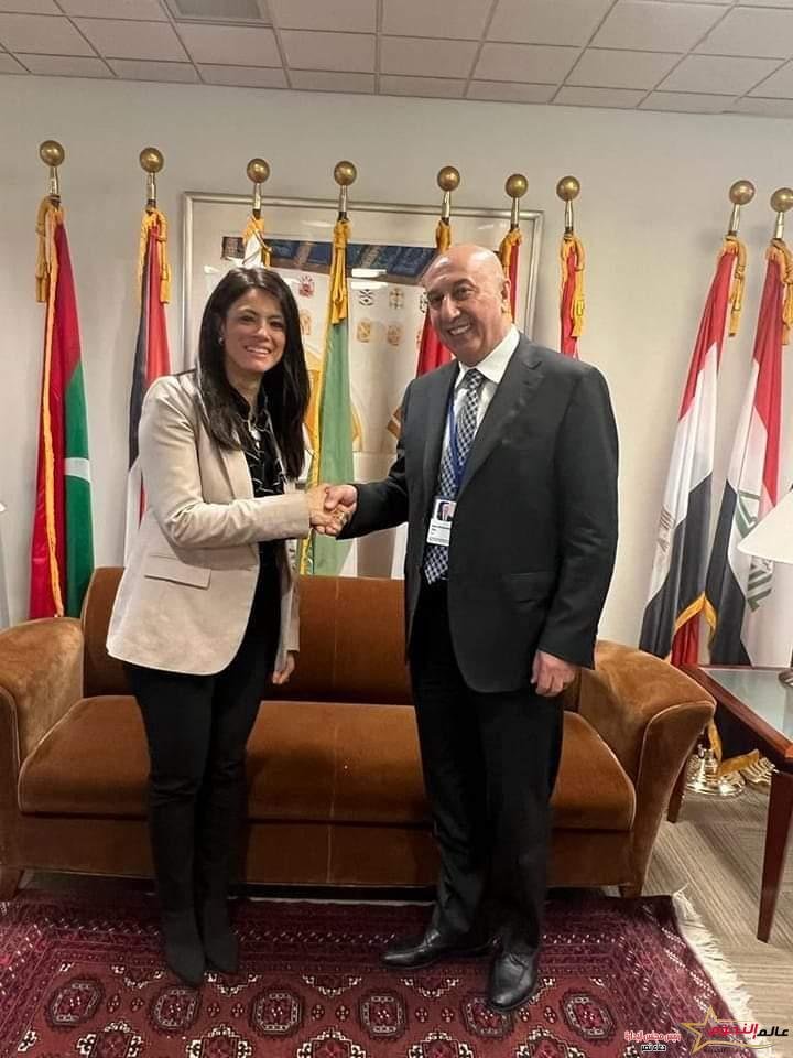 المشاط تلتقي وزير البيئة العراقي لبحث تعزيز التعاون المشترك 