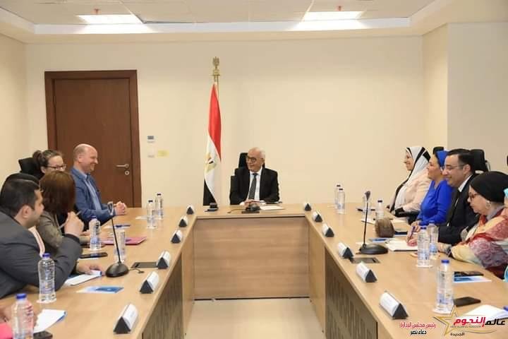 حجازي يوقع بروتوكول تعاون مع "معهد جوته" الألماني فى إطار مشروع "مبادرة المدارس شركاء المستقبل"