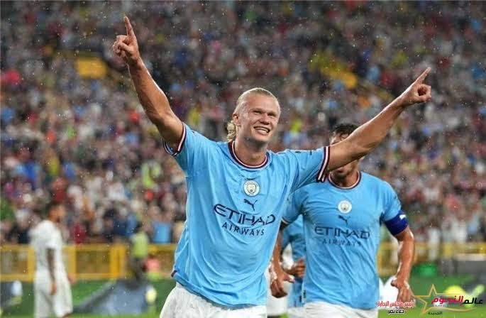 مانشستر سيتى يضرب ليستر بثلاثية هالاند وستونز فى شوط مثير بالدوري الإنجليزي