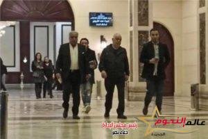 أشرف زكي يقدم واجب العزاء في والد دينا الشربيني 2 أشرف زكي يقدم واجب العزاء في والد دينا الشربيني