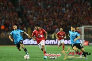 الأهلي يواصل انتصاراته ويفوز بثلاثيه على غزل المحلة 