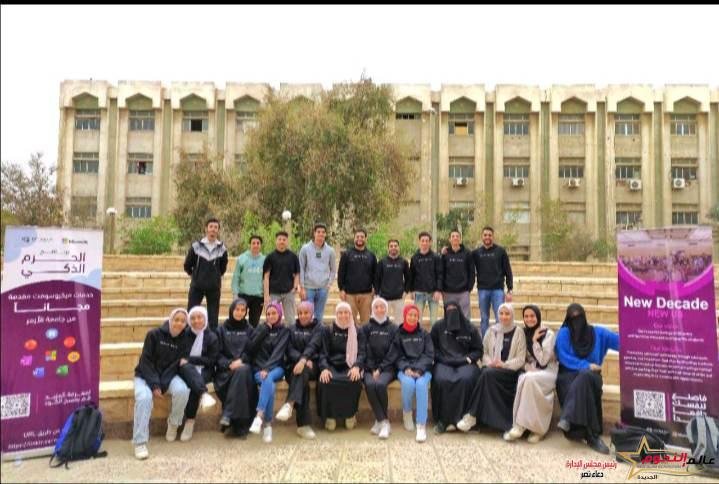 فريق طلابي لشركة مايكروسوفت يطلق مشروع الحرم الذكي 