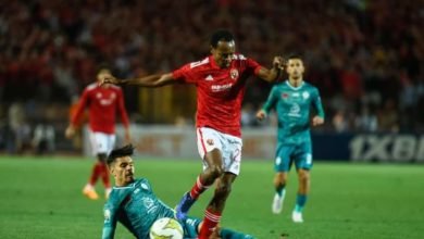 الأهلي يفوز على الرجاء ويقترب من التأهل لنصف النهائي دوري الأبطال 