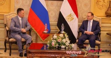 النائب العام يستقبل نظيره لدولة روسيا الاتحادية لتعزيز سبل التعاون بين البلدين