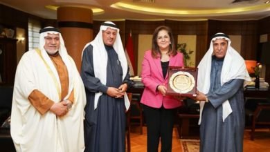 وزيرة التخطيط والتنمية الاقتصادية تلتقي وفد الاتحاد المصري للقبائل العربية بسيناء