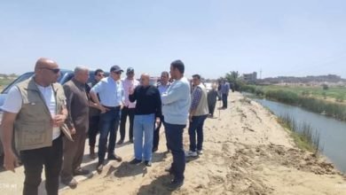 سويلم يتفقد اليوم حالة الرى بمنطقة قلابشو و زيان بالدقهلية