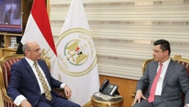 وزير العدل يستقبل نظيره العراقي