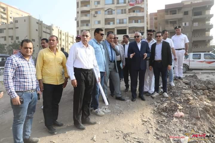 محافظ الجيزة يعاين مواقع تحويلات المرافق ونسب التنفيذ لمشروع تطوير وتغطية ترعه المريوطية 1 محافظ الجيزة يعاين مواقع تحويلات المرافق ونسب التنفيذ لمشروع تطوير وتغطية ترعه المريوطية