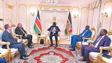 وزير الخارجية يلتقي الرئيس سلفا كير في مستهل زيارته إلى جنوب السودان