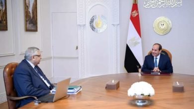 السيسي يجتمع مع الدكتور تاج الدين لمتابعة الموقف التنفيذي لعدد من المبادرات القومية في قطاع الصحة