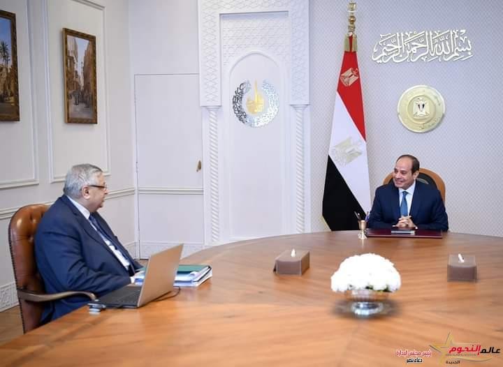 السيسي يجتمع مع الدكتور تاج الدين لمتابعة الموقف التنفيذي لعدد من المبادرات القومية في قطاع الصحة