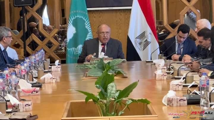 وزير الخارجية يلتقي السفراء الأفارقة بمناسبة يوم إفريقيا 2 وزير الخارجية يلتقي السفراء الأفارقة بمناسبة يوم إفريقيا