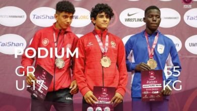 وزير الرياضة يُشيد بتربع أبطال مصر علي عرش المصارعة الرومانية والنسائية والحرة ببطولة أفريقيا للناشئين بتونس