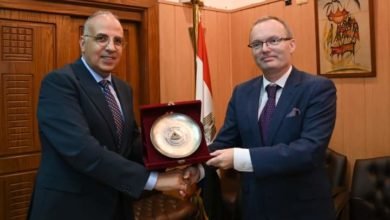 سويلم يبحث مع سفير دولة التشيك سبل تعزيز التعاون المشترك بين البلدين في مجال الموارد المائية