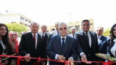 عاشور يتفقد جامعة المنصورة ويفتتح عدة مشروعات تعليمية وخدمية بالجامعة