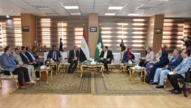 محافظ الشرقية يلتقي رئيس مجلس إدارة صندوق التنمية الحضارية التابع لرئاسة مجلس الوزراء