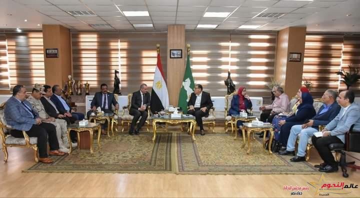 محافظ الشرقية يلتقي رئيس مجلس إدارة صندوق التنمية الحضارية التابع لرئاسة مجلس الوزراء