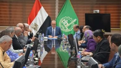 الهجان يعقد إجتماعا مع عدد من أعضاء مجلس النواب لمناقشة خطة المحافظة 2023/2024 