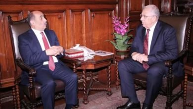وزيرا الزراعة في مصر وفلسطين يبحثان تعزيز التعاون في المجالات الزراعية المختلفة 