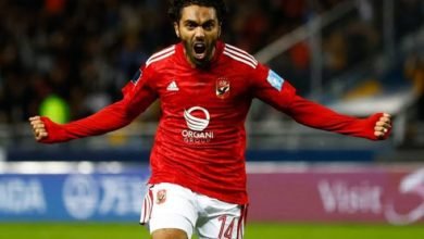 حسين الشحات يسجل الهدف الأول للنادي الأهلي