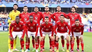التشكيل الرسمي للأهلي أمام بيراميدز في السوبر المصري