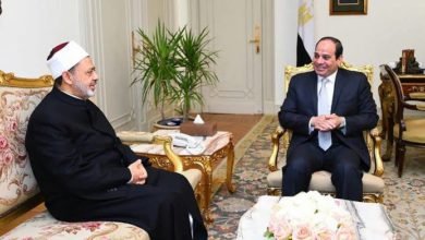 شيخ الأزهر يهنئ الرئيس عبدالفتاح السيسي والشعب المصري بذكرى ثورة 30 يونيو