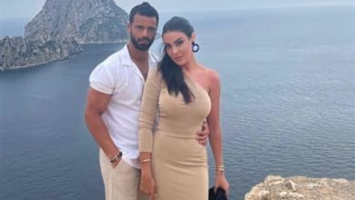 الفنانة ميرنا نور الدين نشاركة متابعيها بصورة لها من شهر العسل