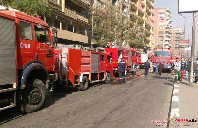 الحماية المدنية تسيطر علي حريق نشب داخل شقة سكنية فى عين شمس … دون وقوع إصابات