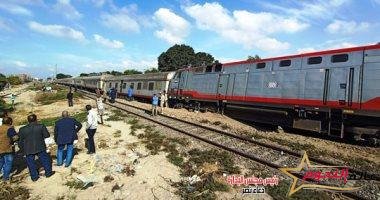 عاجل .. إصابة راكب سقط من قطار فى العياط