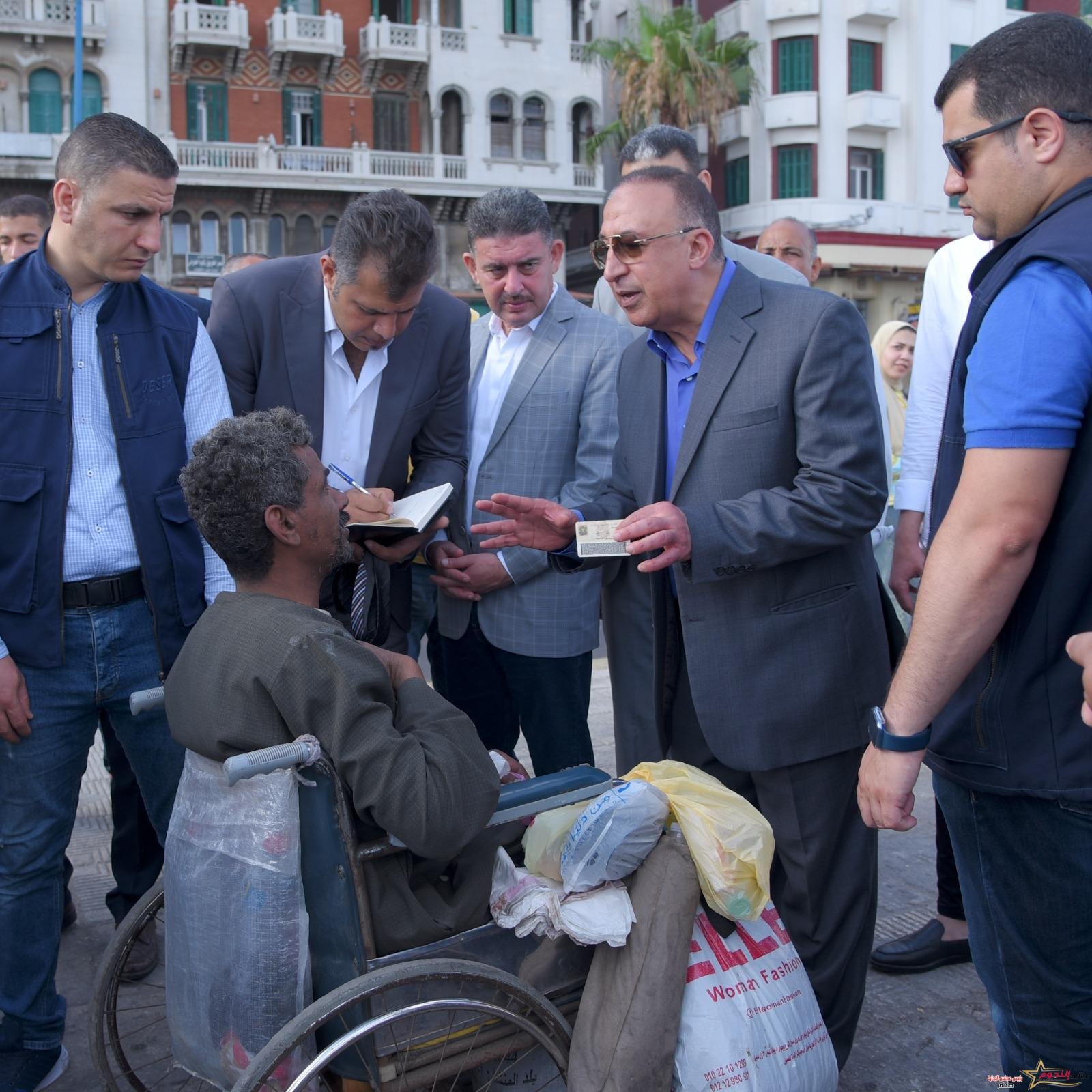 محافظة الإسكندرية في جولة تفقدية على الكورنيش لتهنئة الأهالى فى أول أيام عيد الأضحى
