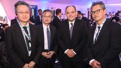 وزير التجارة والصناعة يضع حجر الأساس للمرحلة الأولى لمصنع الضفائر الكهربائية للسيارات التابع لشركة سوميتومو إلكتريك إيجيبت