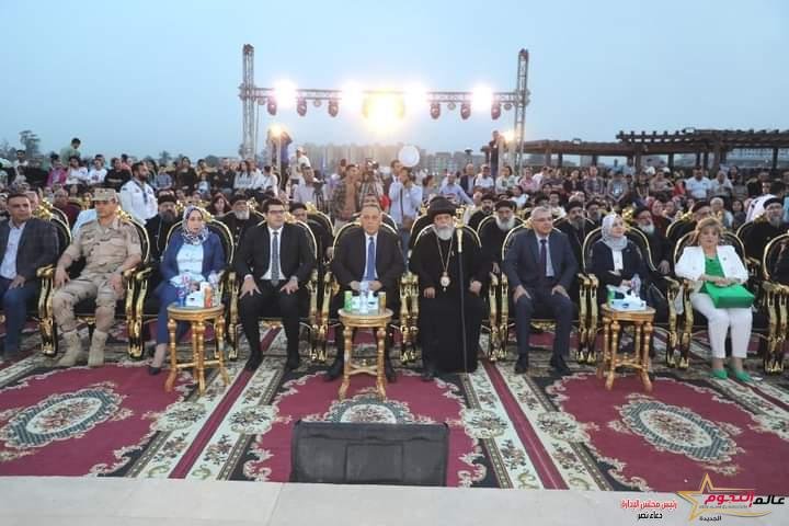 محافظ الشرقية يشهد إحتفالية ذكري دخول العائلة المقدسة ومباركتها لأرض الشرقية بمنطقة تل بسطا 